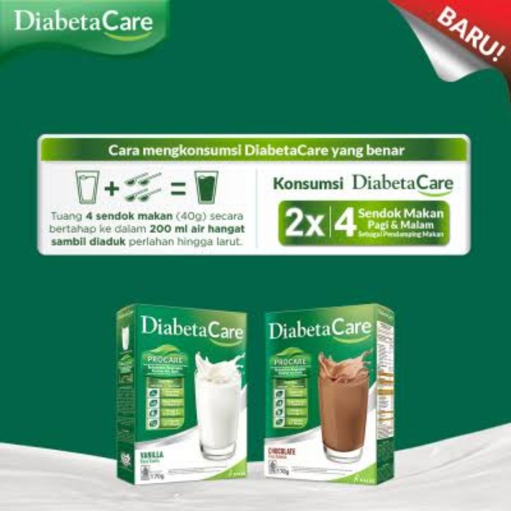 

SUSU DIABETACARE SUSU KESEHATAN 170 GRAM