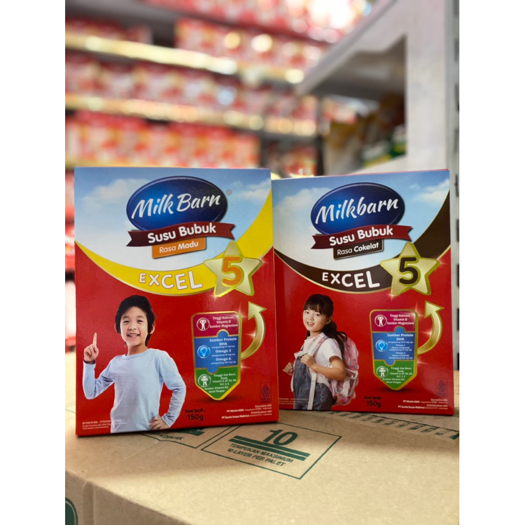 

MILK BARN 5+ MADU&CHOCO 150GR