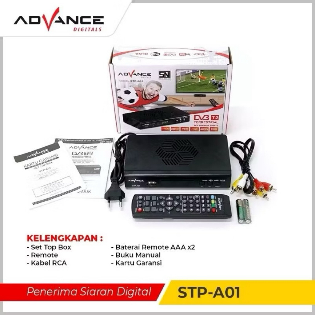 Set Top Box DVB - T2 STP - 01 Advance