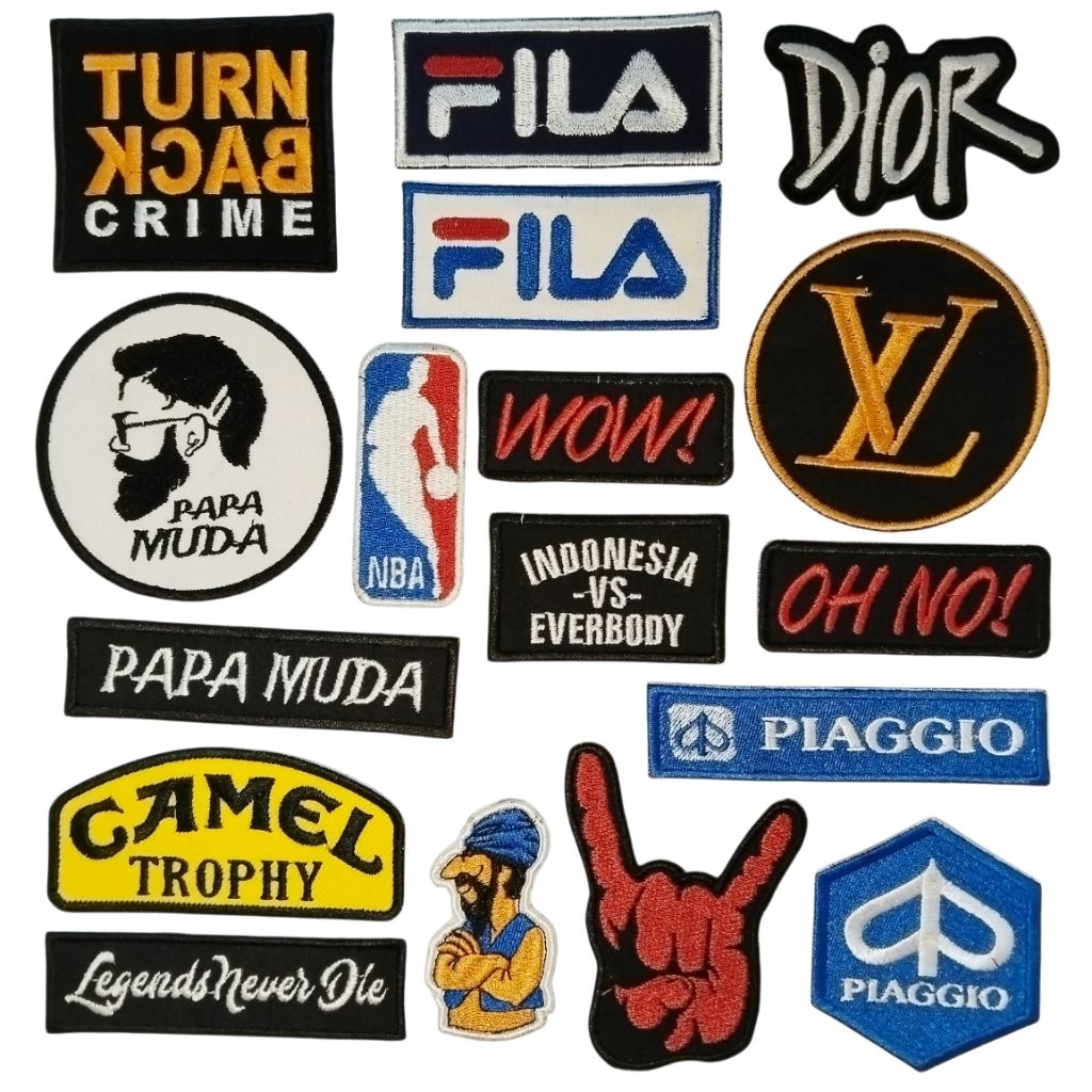 PATCH EMBLEM BORDIR / EMBLEM BORDIR JAHIT