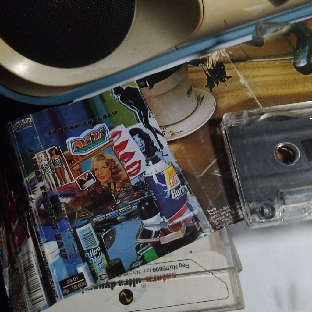 Kaset Pita Band Naif Album Jangan Terlalu