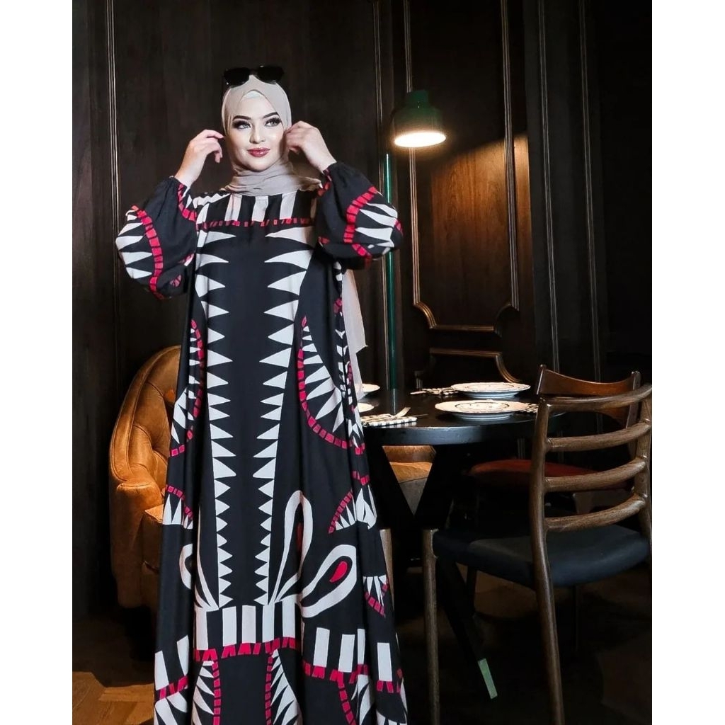 Fataya Collection ALZAYD Abayat - Kain Silkdoof Lingkar Dada 120 cm