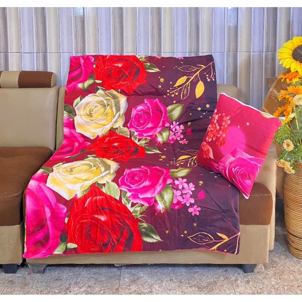 BAlMUT (2 in 1) BISA JADI SELIMUT DILIPAT JADI BANTAL / Balmut dewasa/anak BANTAL SELIMUT 2 IN 1 100