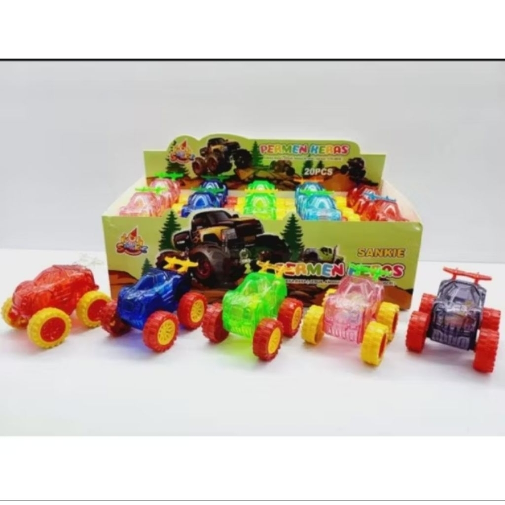 

PERMEN SANKIE MOBIL MONSTER ISI 20PCS