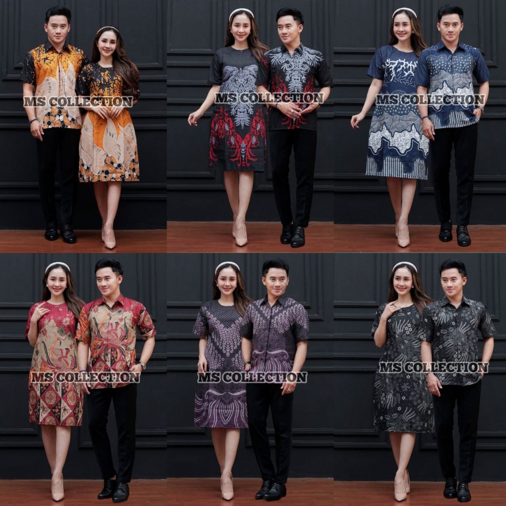 SEVN999 DRESS BATIK KATUN KERJA KANTOR/SERAGAM BATIK KANTOR /DRESS BATIK NATAL/VN 999