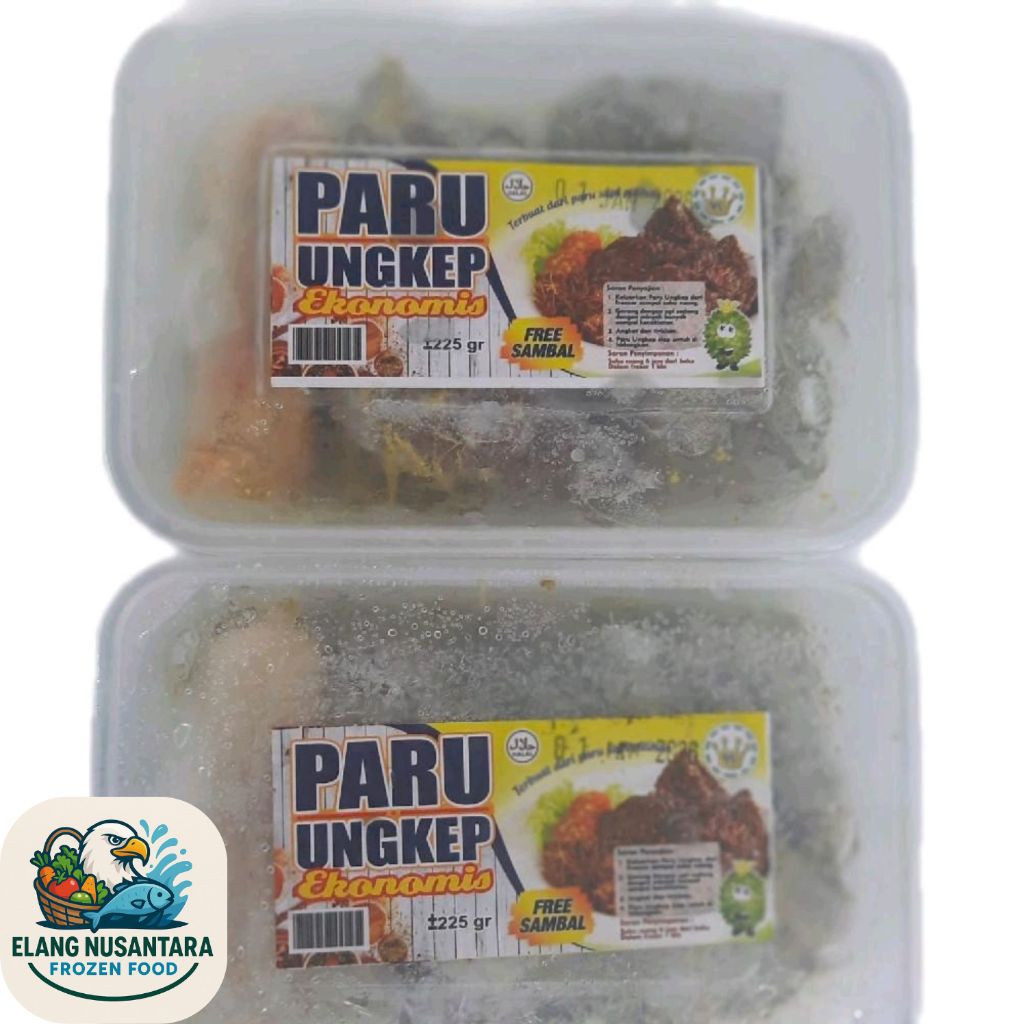 

Elang Nusantara Paru Ungkep Frozen Plus Sambal Food Sapi Etawa Selai Halal Cup Sirup Ramuan Garing Arum 500gr