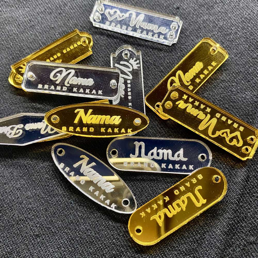 

Label Hijab Akrilik Label Baju Custom Label Jilbab Akrilik Custom Akrilik Mirror Gold Rosegold Silver Label Akrilik Hijab Kaos Distro Brand Souvenir Custom Gold Rose Gold Silver Clear
