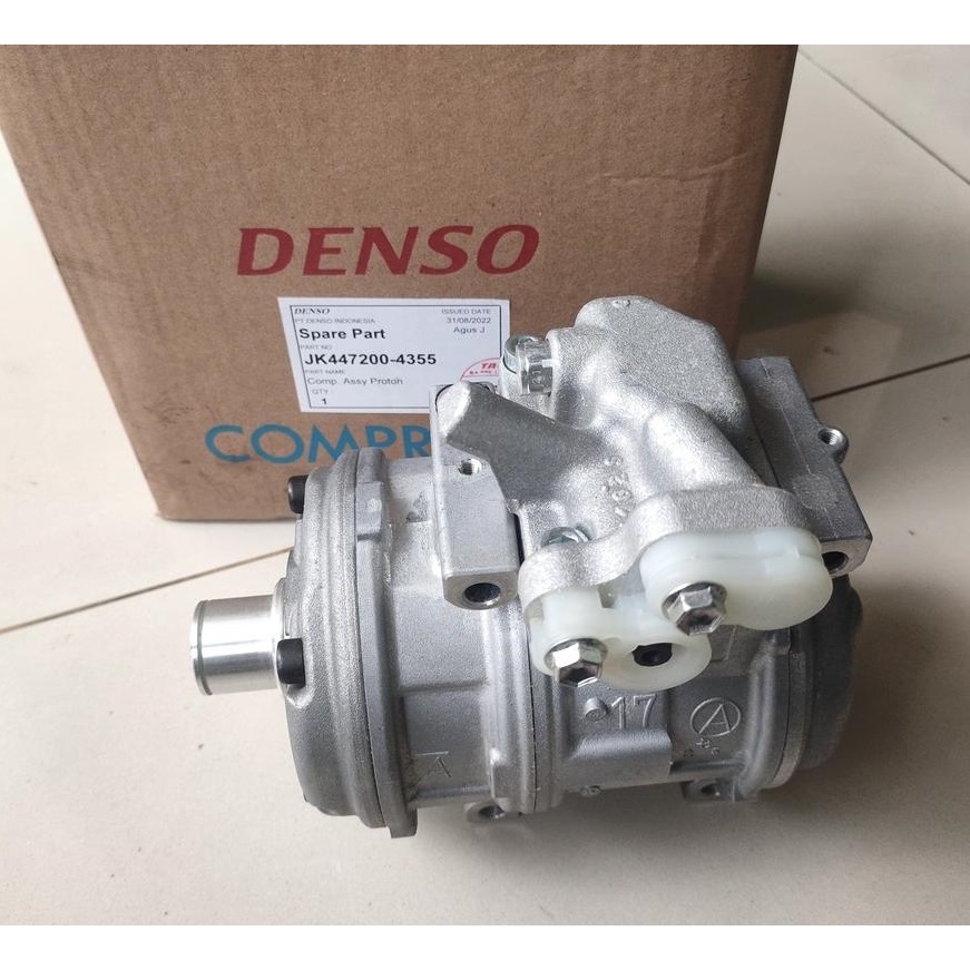 DENSO KOMPRESOR COMPRESSOR AC 10PA17 ELF, ACCORD CIELO, PRADO 4355