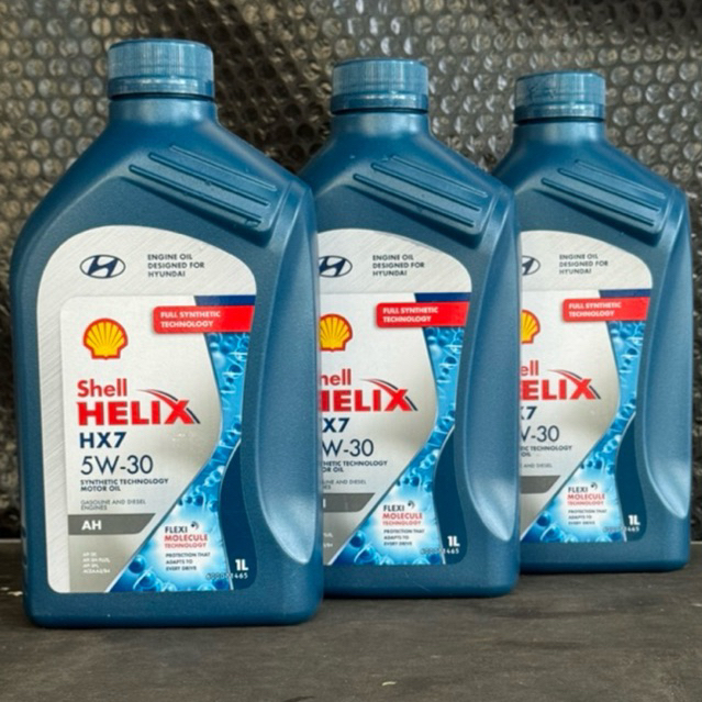 Oli Shell Helix HX7 5W-30 AH Full Synthetic Technology 1 Liter Original