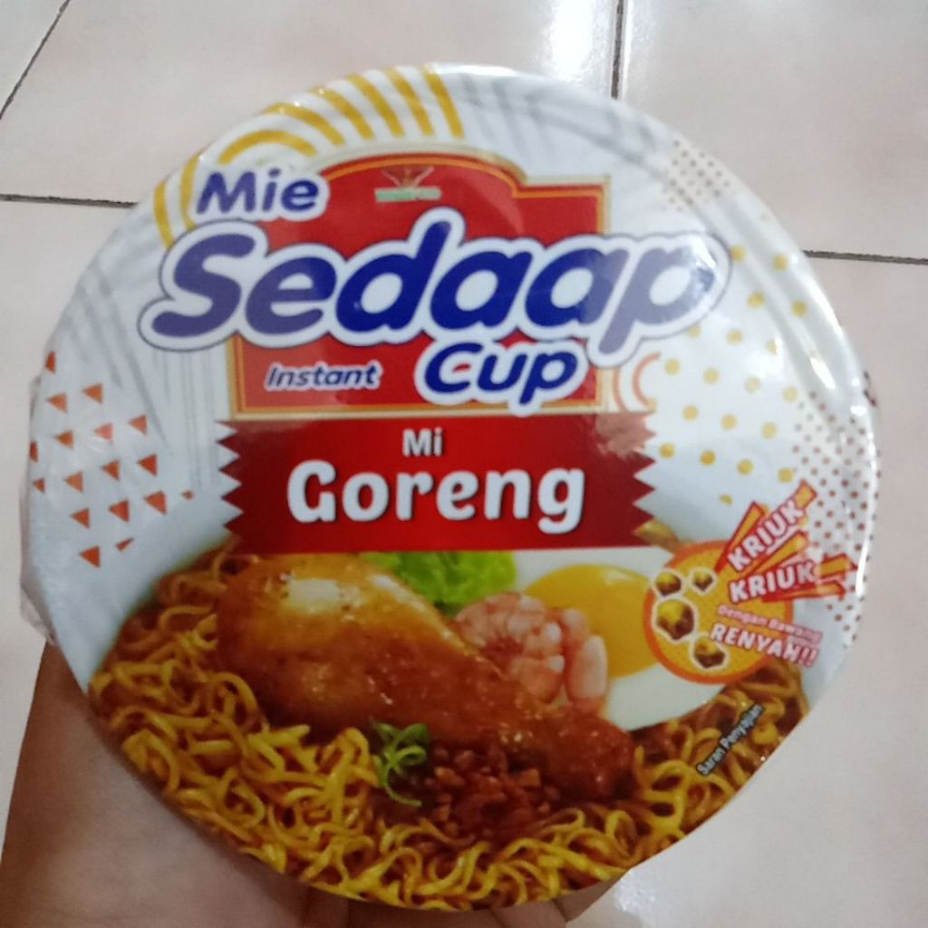

Mie Sedaap Instan Cup Mi Goreng 81gr