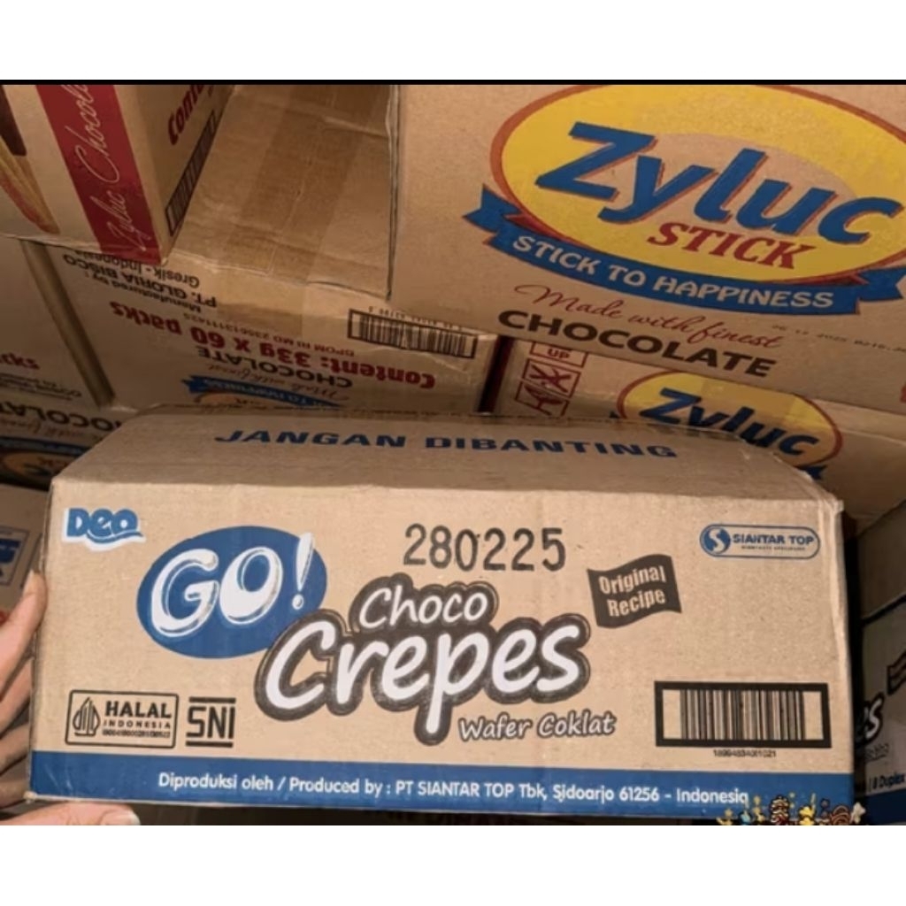 

1 DUS GO CREPES 500 AN ISI 12 BOX