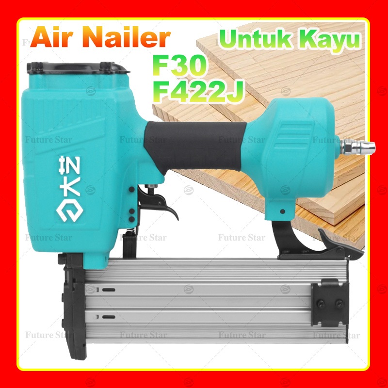 

Mesin Paku Tembak Angin / Brad Nailer Kit /Air Nailer Gun Nail Staples Nailer Stapler Tracker Kompresor F30 F422J-1 Alat Heavy Duty U Jok Motor Furniture Sofa Kayu
