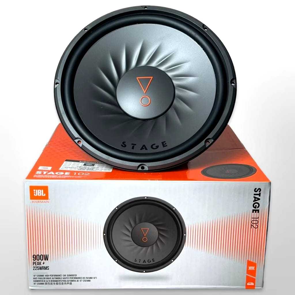 Subwoofer 10 Inch JBL Stage 102 Single Coil Original