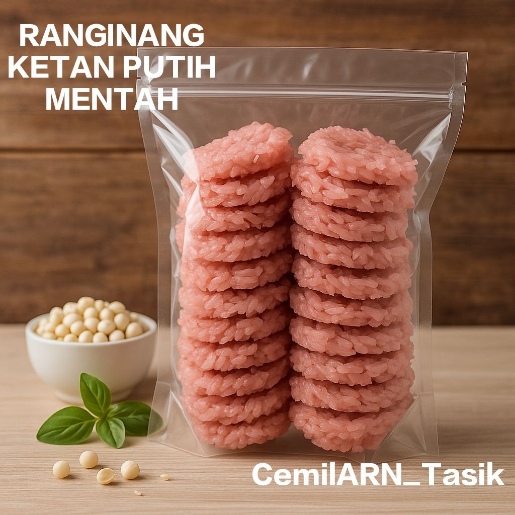 

CemilARN Ranginang Ketan Putih Mentah
