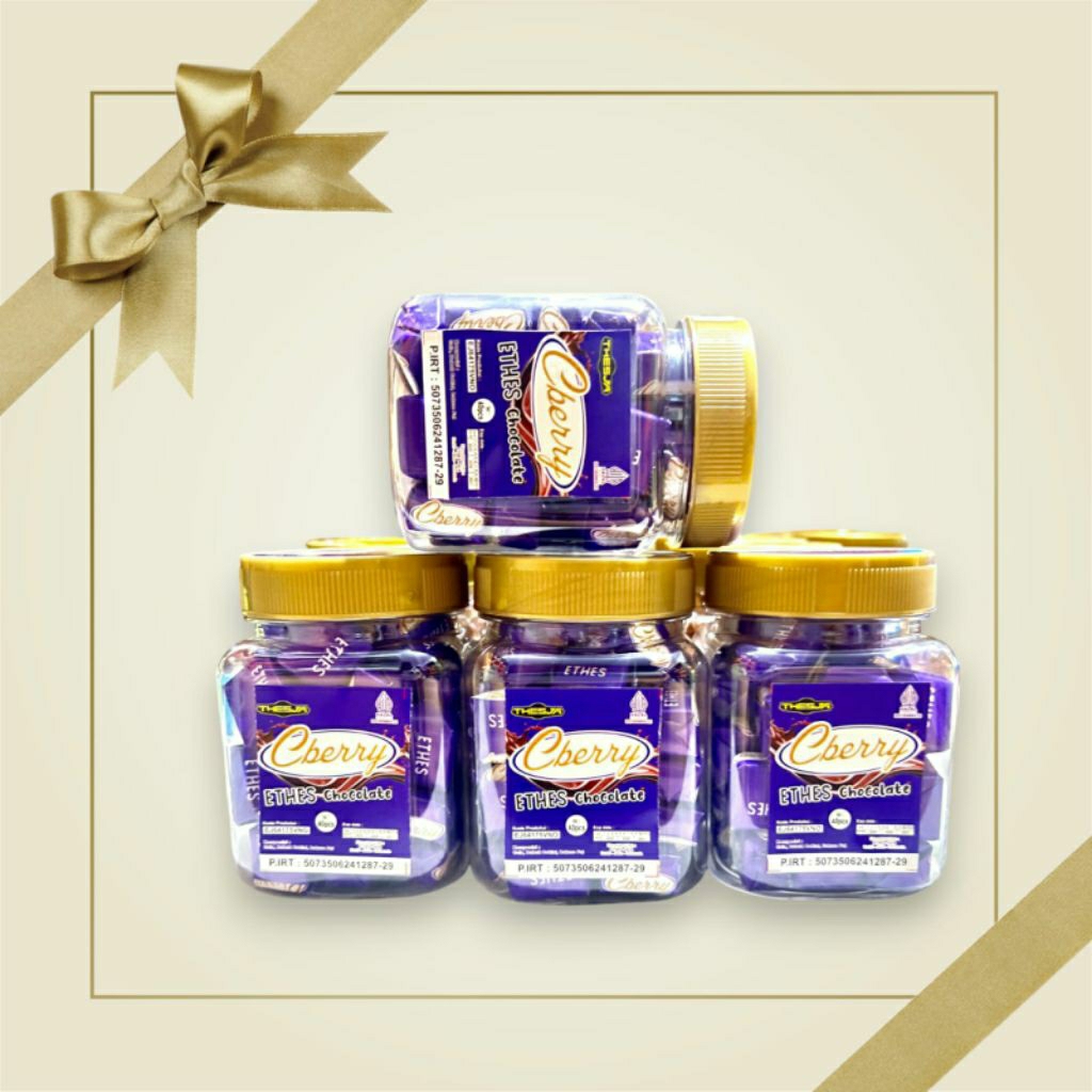 

COKLAT JAR CBERRY ISI 40