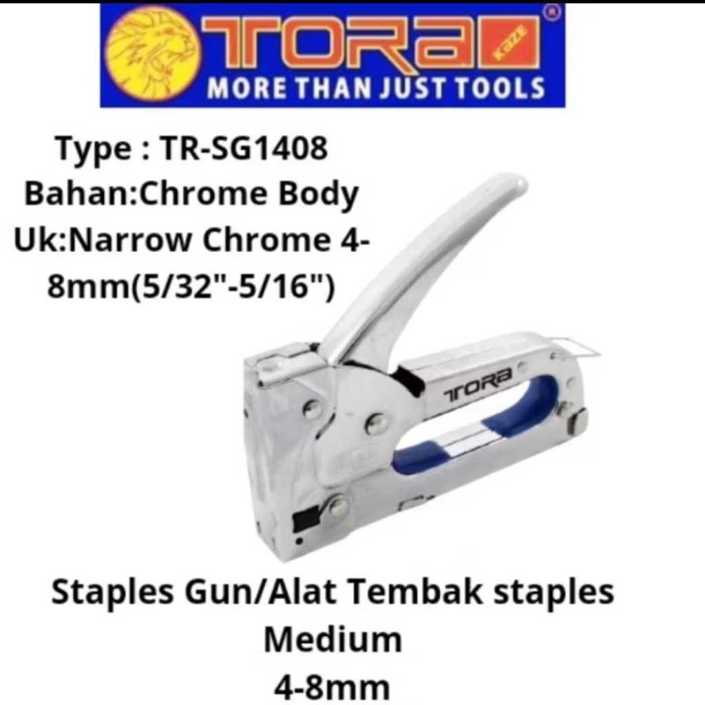 

Staples Medium 4-8mm TORA/Staples Tembak Medium 4-8mm TORA 100% ORIGINAL