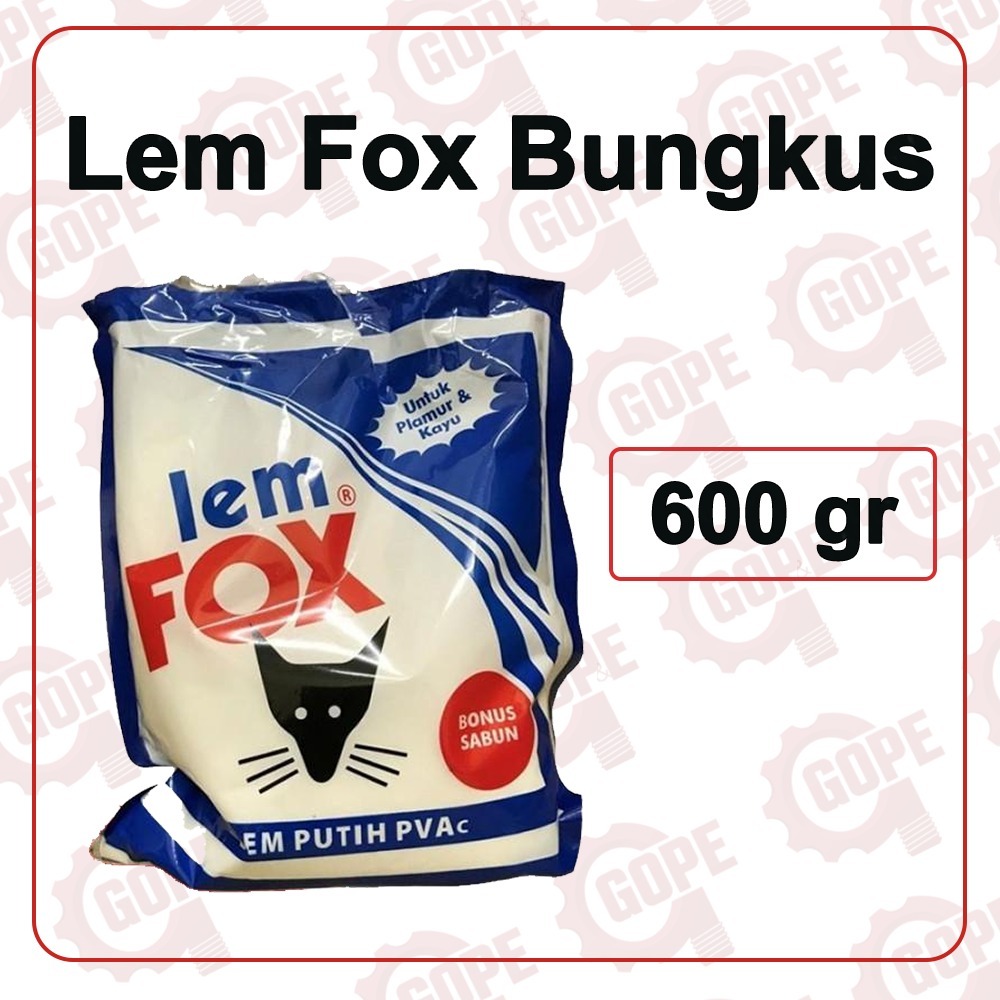 

Lem Fox Putih Bungkus Kemasan Plastik 600 Gram