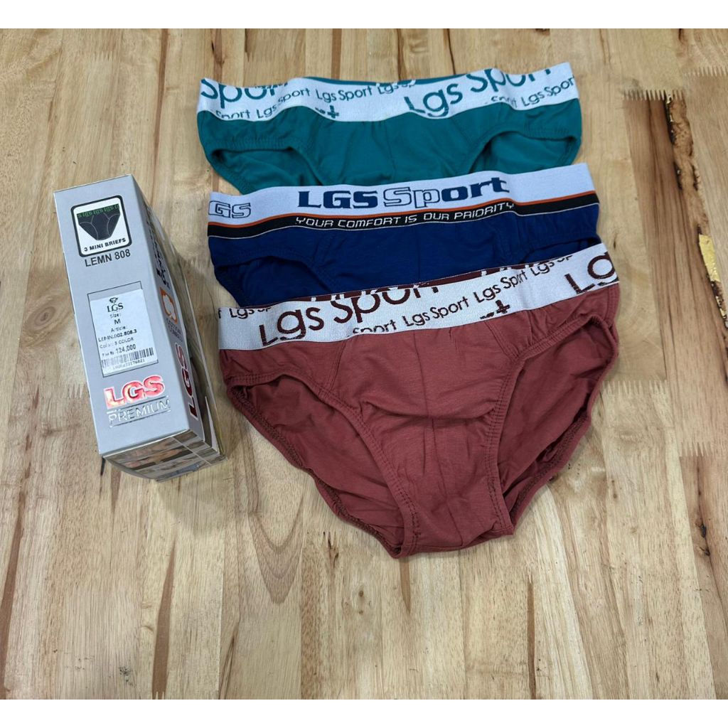 LGS Sport celana dalam Pria / BOXERS Pria LGS Premium 100% Original