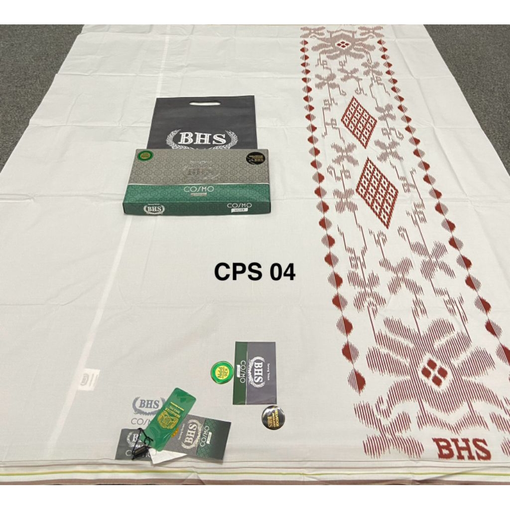 BHS COSMO PUTIH SILVER Sarung Sehari-hari