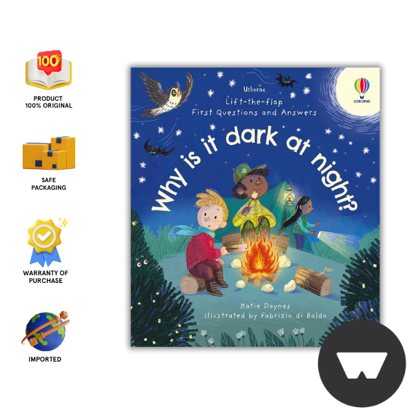 Usborne - Lift-The-Flap First Questions & Answers: Why Is It Dark At Night?