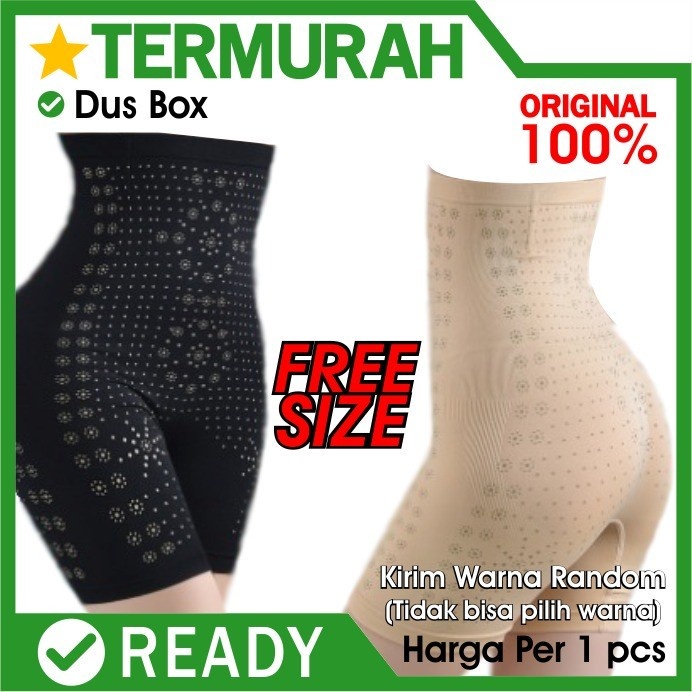 Celana Korset Pelangsing Perut Buncit Pants Infrared 3 in 1 Pelangsing Pengencang Badan Pantat SLIMM