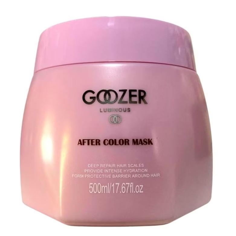 goozer after color mask, masker rambut rambut warna dan rambut smoothing goozer