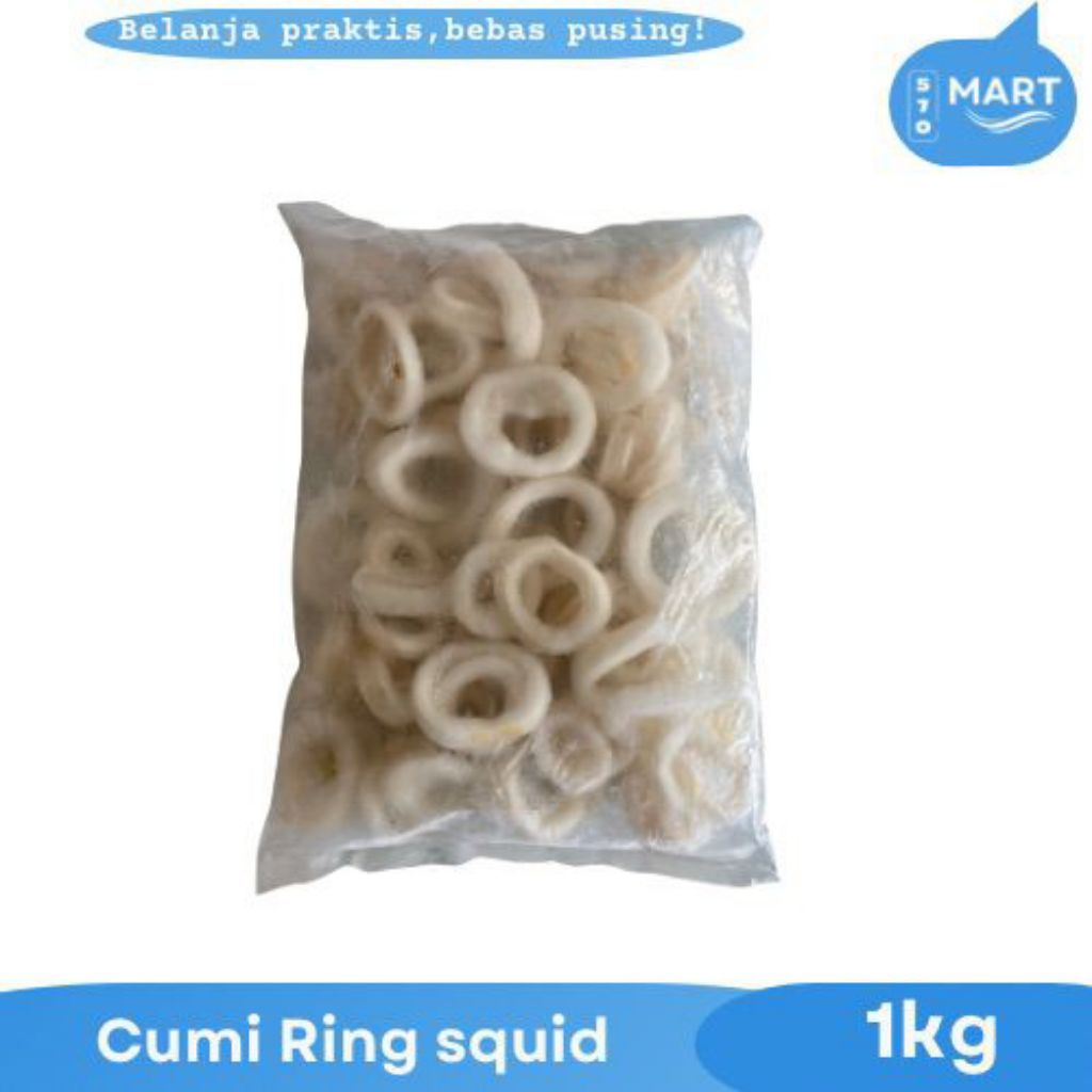

Cumi Ring Squid Segar Beku 1kg
