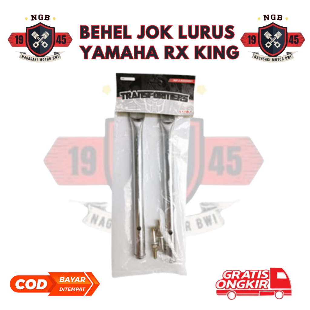 Behel Jok Lurus Polos Yamaha Rx King / Behel Samping Lurus Rx King Rx K Original Variasi Motor