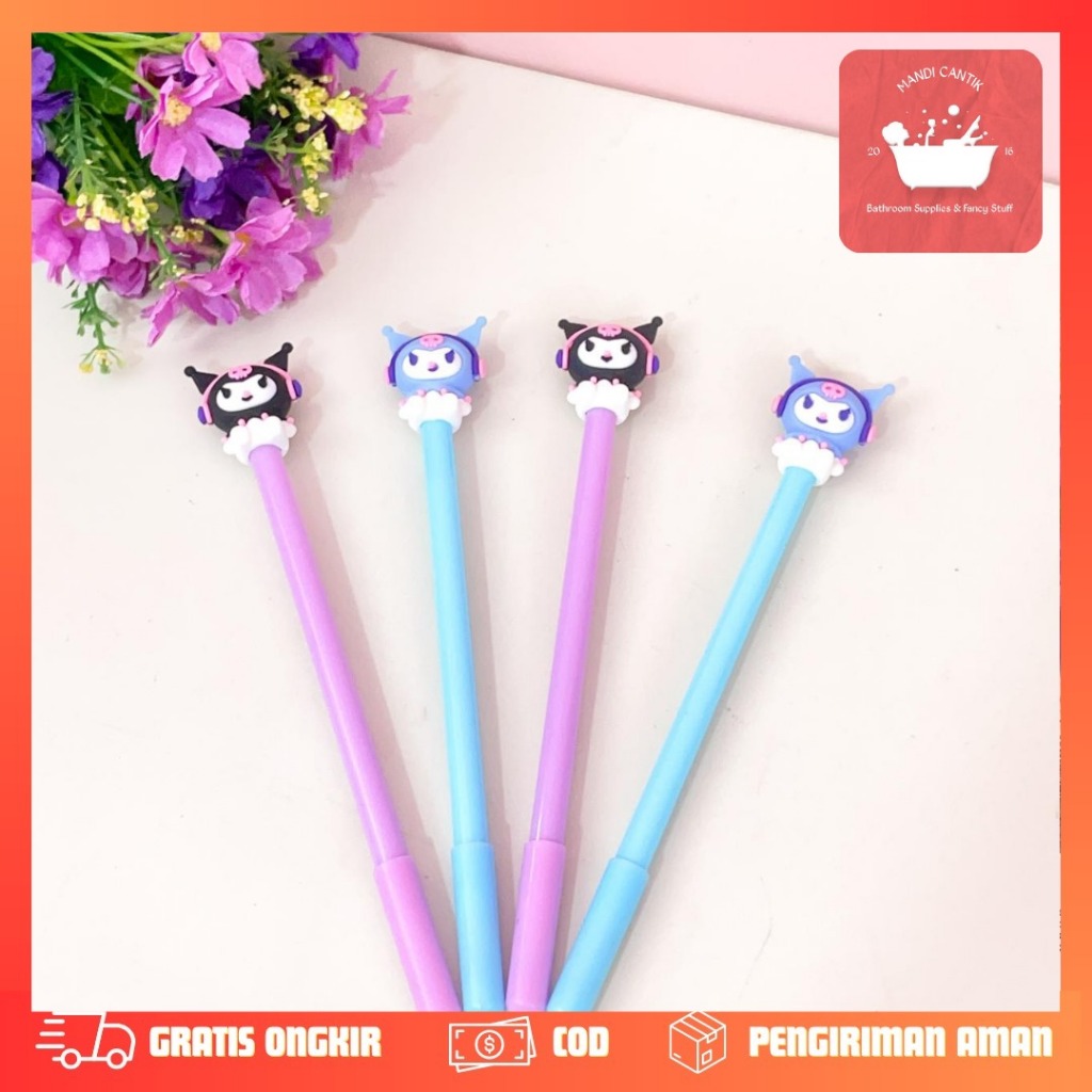 

PULPEN GEL KARAKTER KUROMI HEADSET HALLOWEN PGK-1900 PEN LUCU IMUT KADO UNIK SOUVERNIR