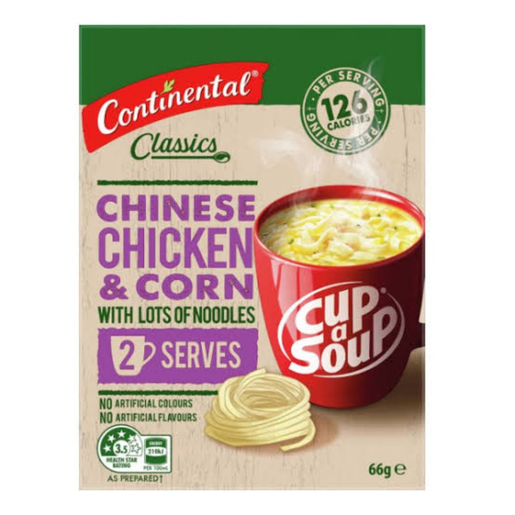 

Continental Classic Cup A Soup Chinese Chicken & Corn