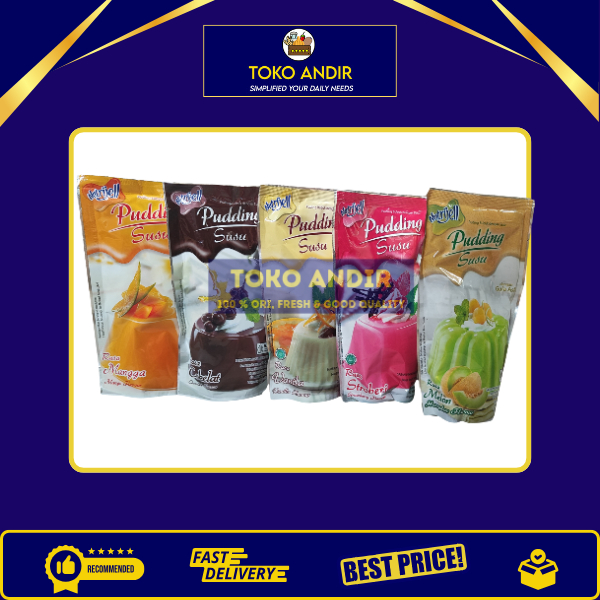 

Nutrijell Puding Susu 120gr – Puding Instan Lembut | Bermacam Rasa