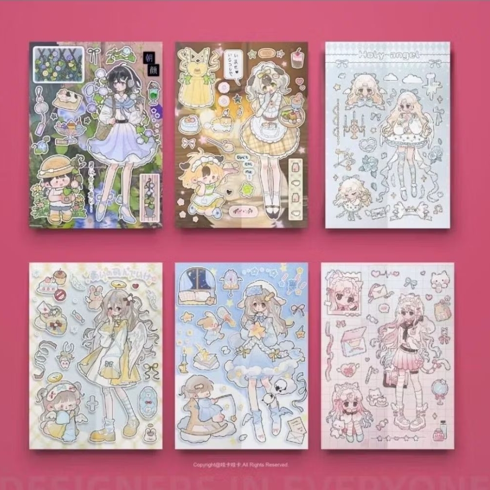 

[PawPaw] Cute Sticker Set Dreamy And Kawaaii Girl ✯