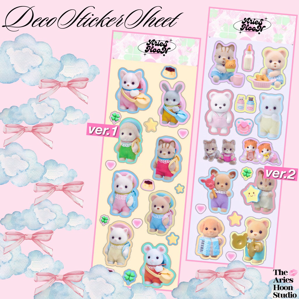 

•arieshoon• Sylvanian families deco sticker