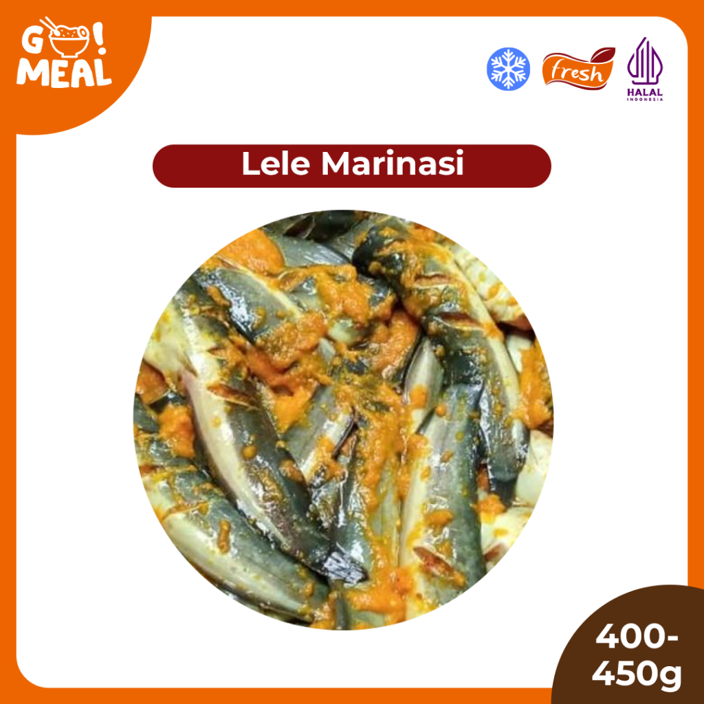 

Lele Marinasi/Lele Bumbu Kuning/Lele siap goreng Isi 4