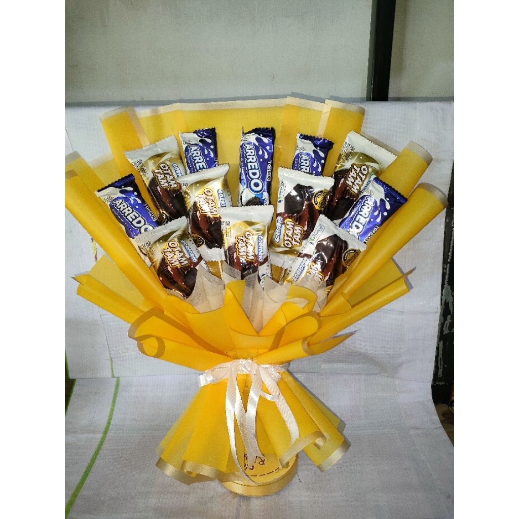 

Buket Snack Campur / buket ulang tahun