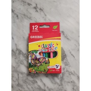 

Pensil Warna Greebel 12 Warna Desain Klasik
