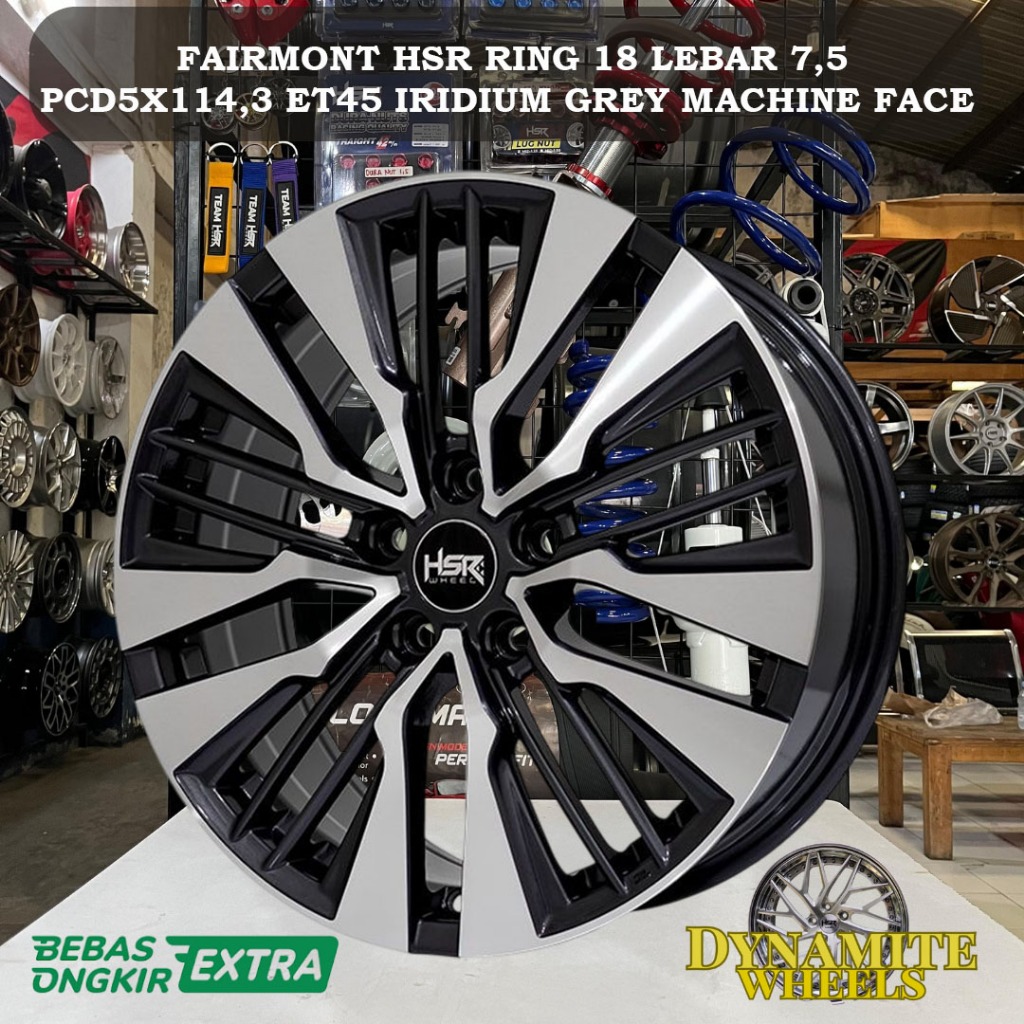 velg mobil ring 18 alphard r18 lebar 7,5 untuk innova voxy harrier camry