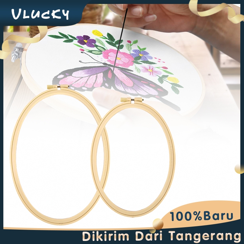 Pemidangan Bidangan Jahit Bordir / Embroidery Hoop / Ring Pembidang Plastik