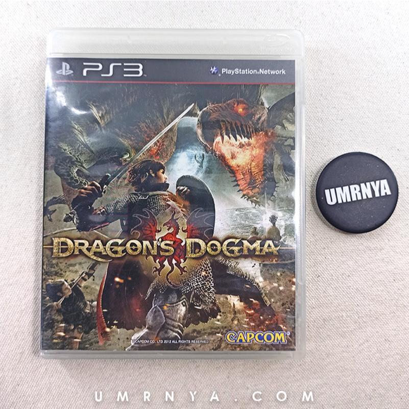 Kaset Original Dragons Dogma Dragon Playstation 3 PS3 PS CD BD