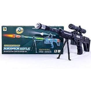 Mainan Anak Laki Laki Tembak Tembakan Sniper Gun ada Lampu Laser Kado Anak 2 3 4 5 6 7 8 tahun