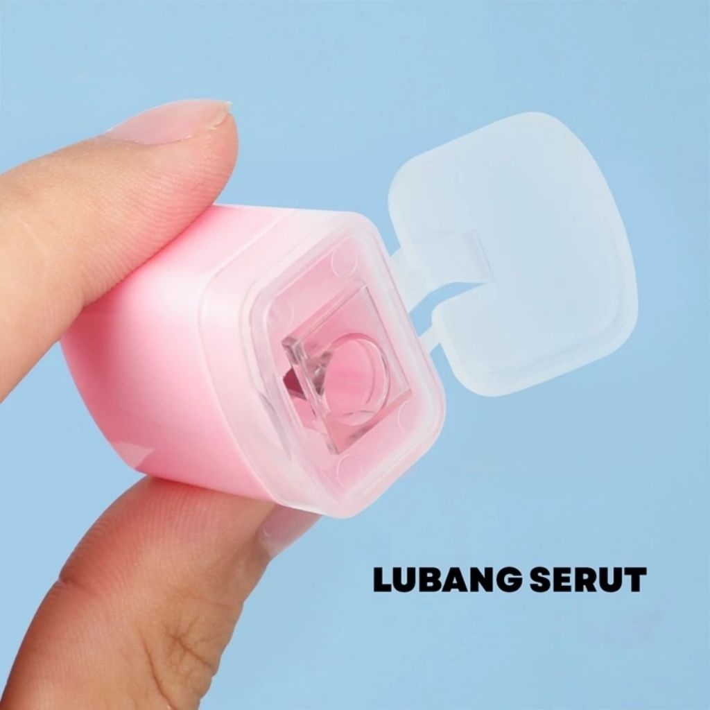 

￼Aimilo Rautan Serutan Pensil Putar Sharpener Dengan Penutup