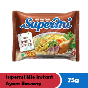 

SUPERMI MIE INSTANT AYAM BAWANG PCK 75g