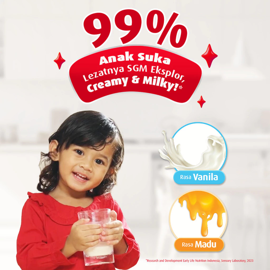 

SGM Eksplor 1+ dengan IronC Susu Pertumbuhan Rasa Vanilla 900GR x 4