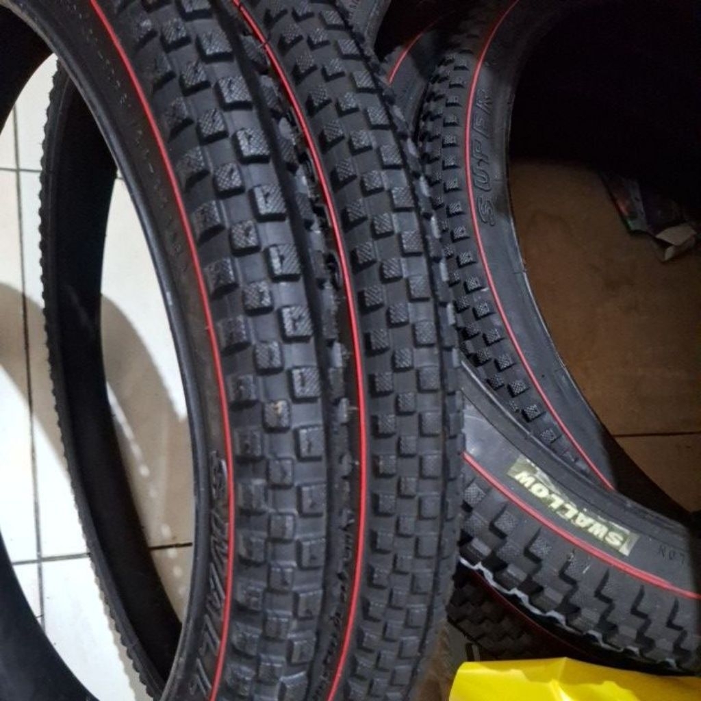 BAN LUAR SEPEDA MERK SWALLOW UKURAN 20