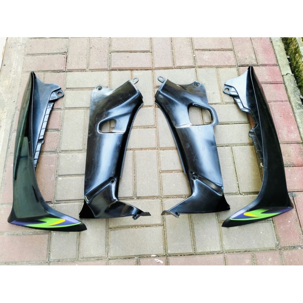 SAYAP LUAR DALAM SUPRA X FIT LAMA HITAM ORIGINAL