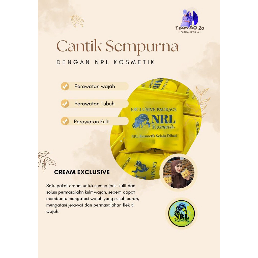 CREAM EKSLUSIF BPOM NRL