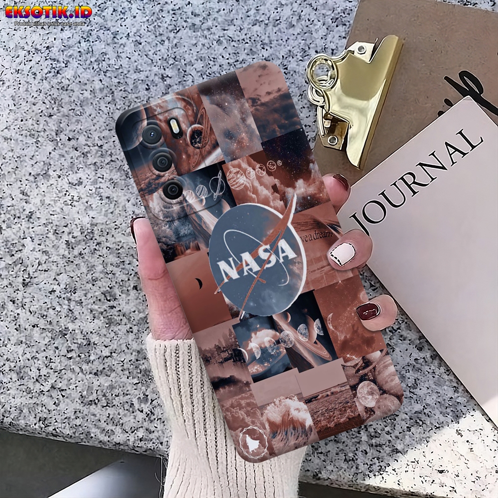 Case OPPO A16 - Eksotik.id - Casing OPPO A16 - Case NASA - Skin Handphone - Silikon OPPO A16 - Cassi