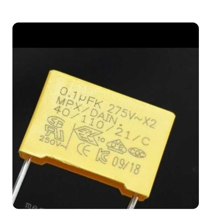 RF4971 mkt mkp kotak 100nf 100 nf 0.1uf 0.1 uf 275v 275volt 100n 275 volt by PCM LTC GLODOK