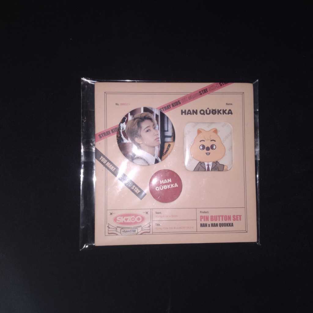 PRELOVED SKZOO Fanmeet MD Pin Button Han Quokka