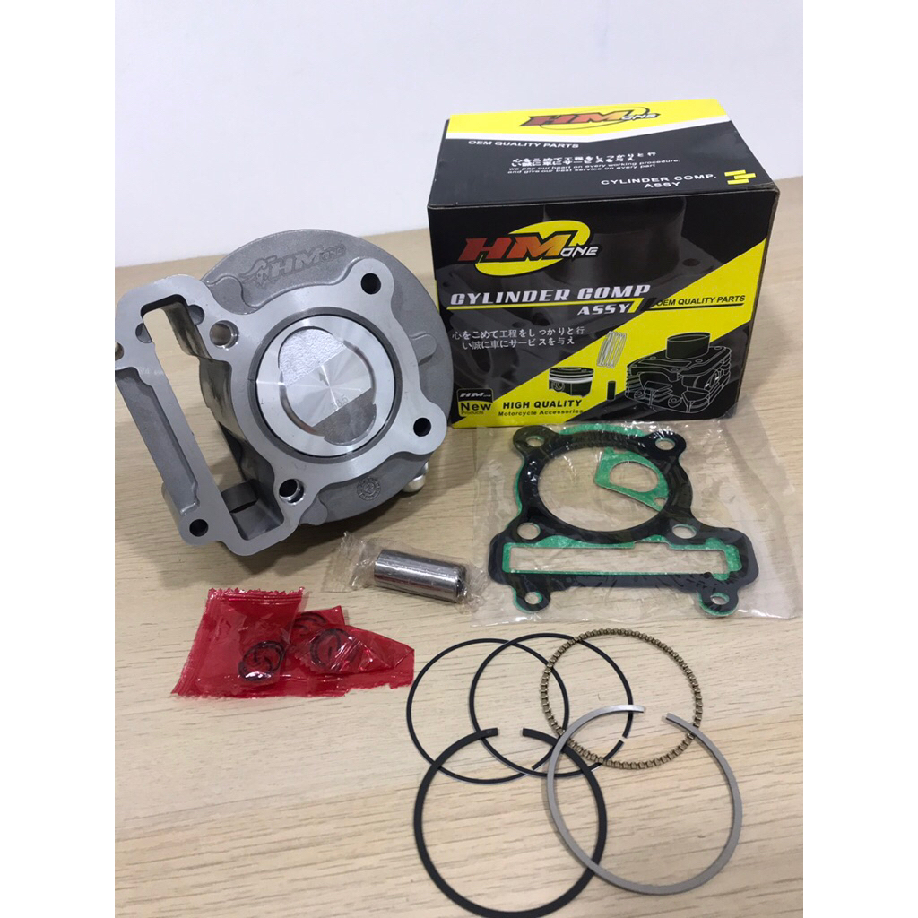 Cylinder Blok Seher Mio 58,5 MM 54,5 MM HM One Racing Blok Piston Mio 58,5 54,5 HM One Racing Cylind